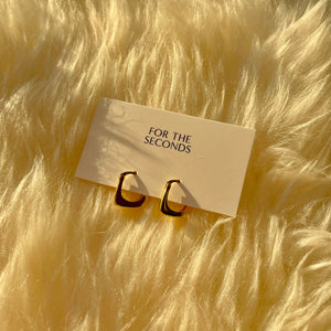 onda hoops | gold