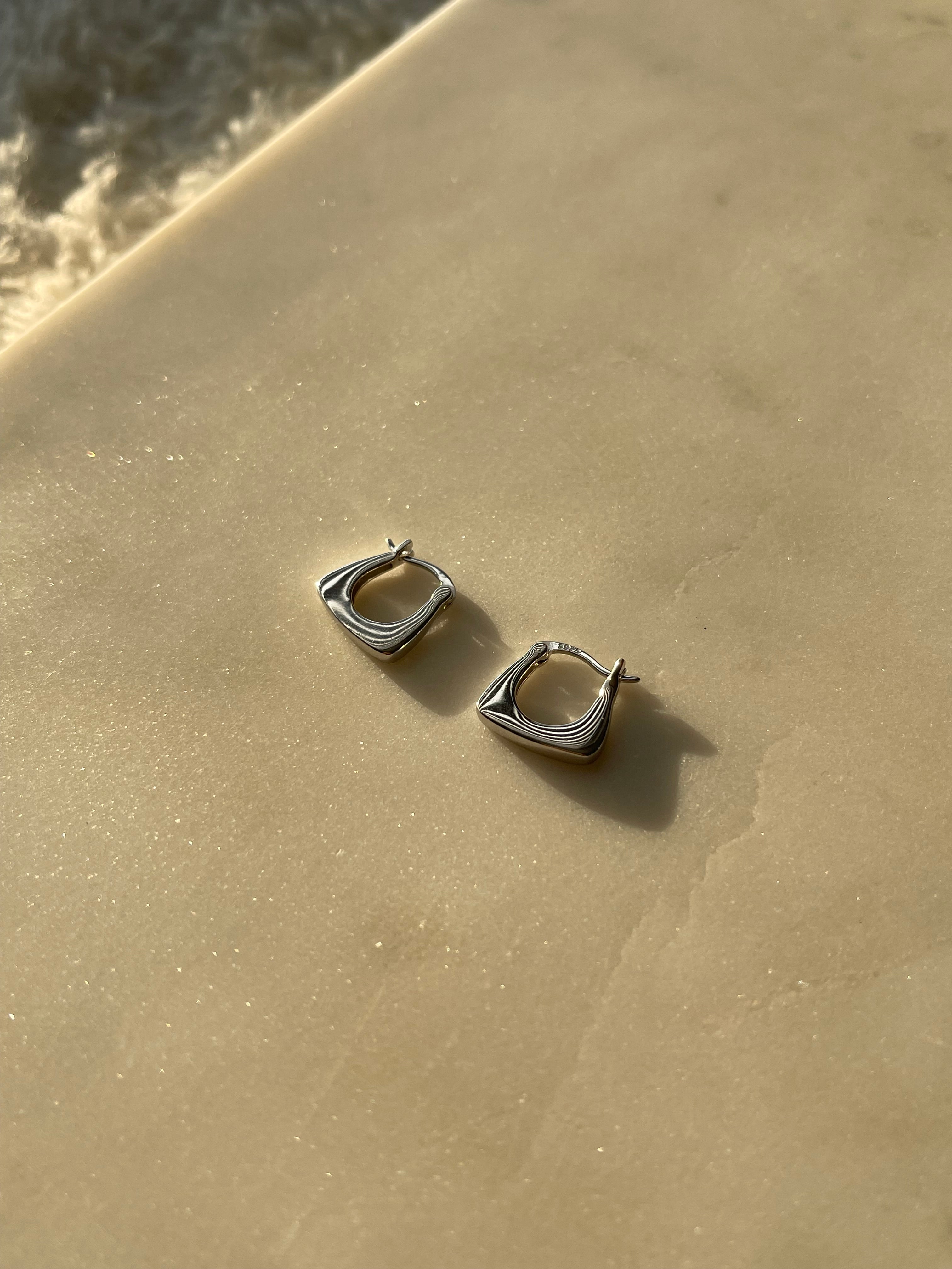 Onda hoops | silver