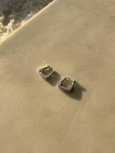 Onda hoops | silver