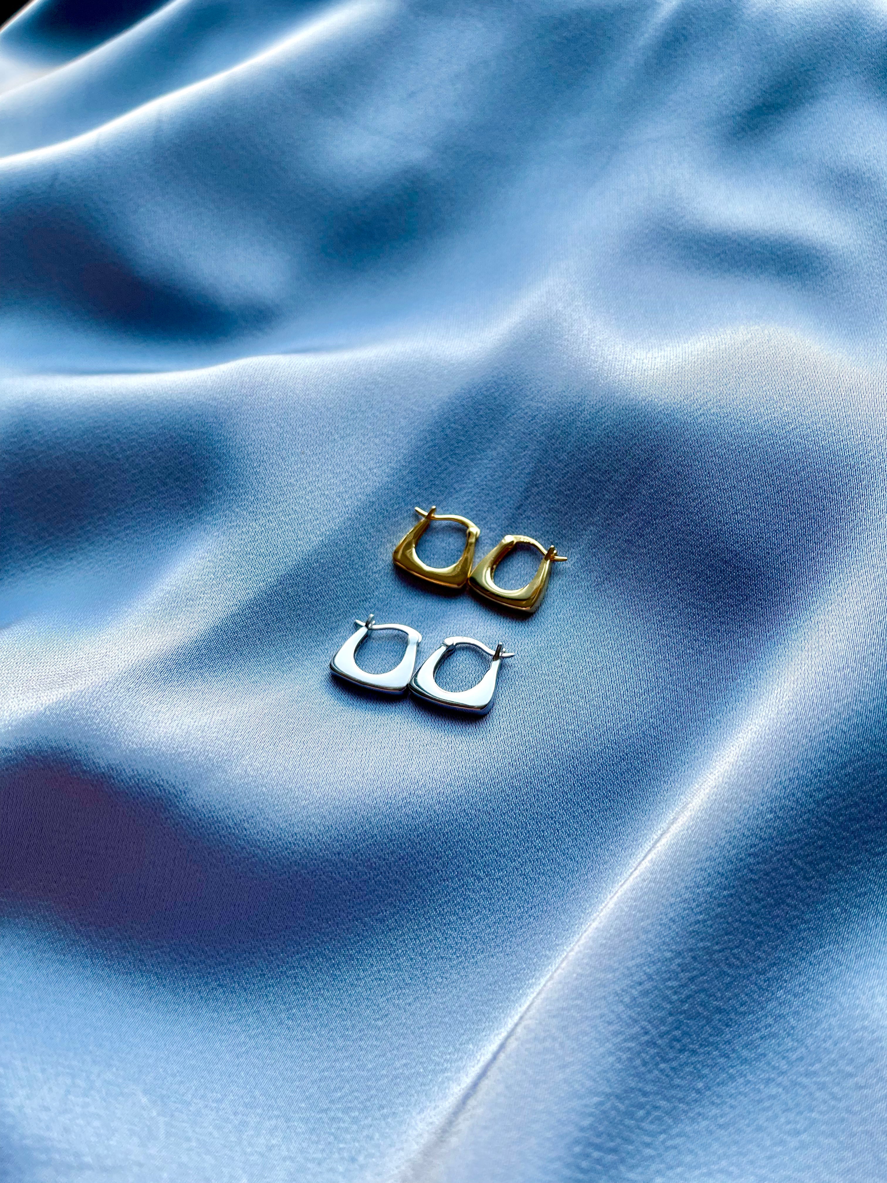 Onda hoops | silver