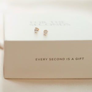 Solid Gold - hailey studs