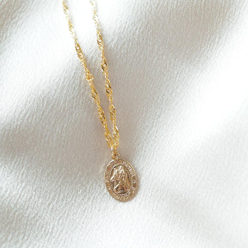St. Christopher necklace