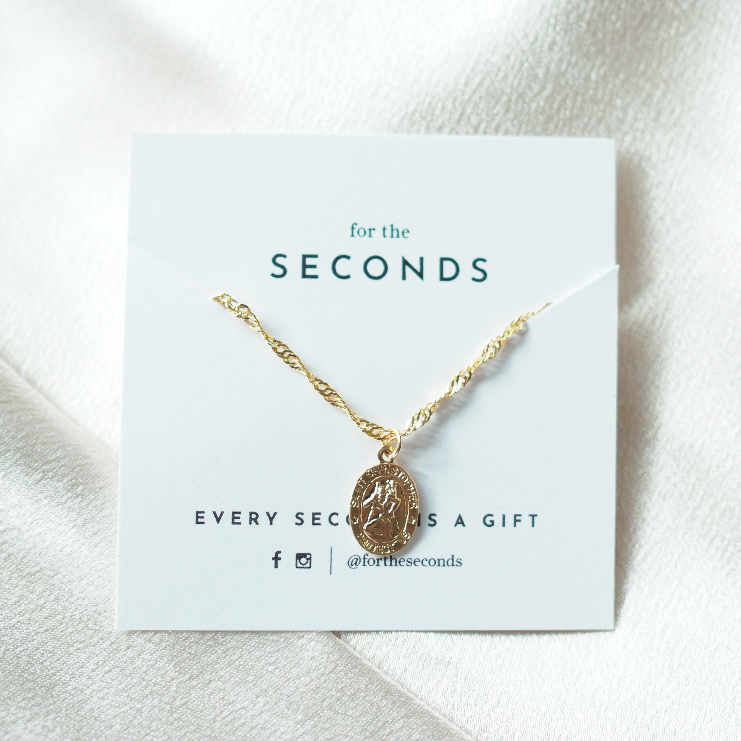 St. Christopher necklace