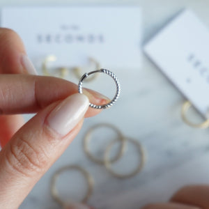 sara hoop earrings