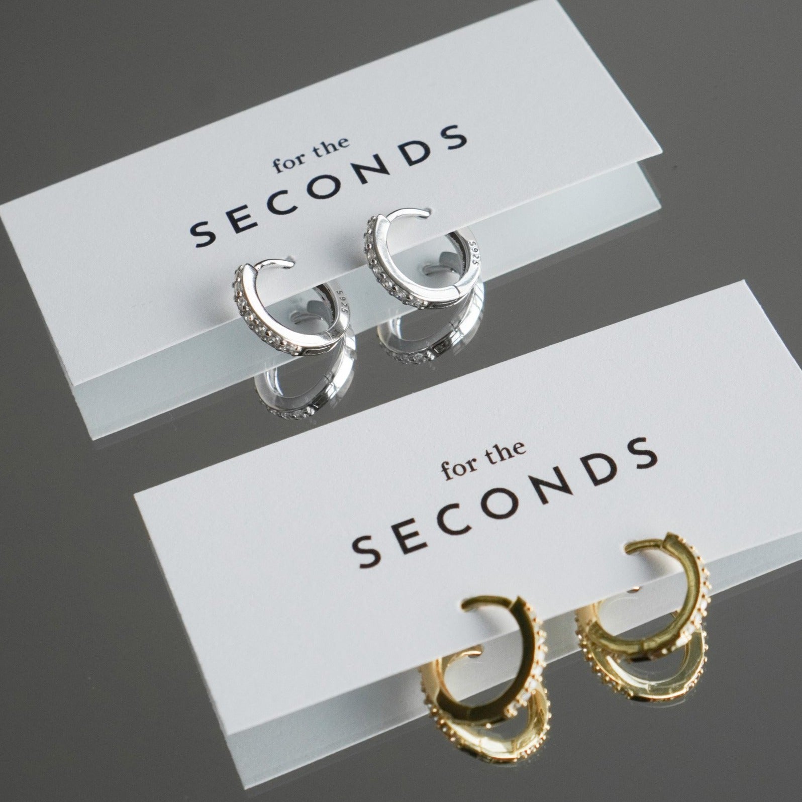 diana earrings | silver