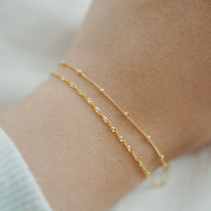 Solid Gold - Satellite Bracelet