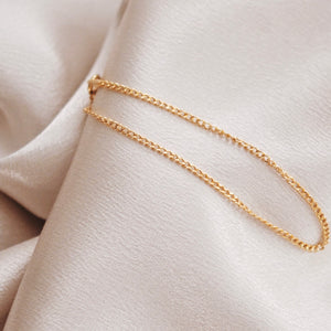 Solid Gold - Curb Bracelet
