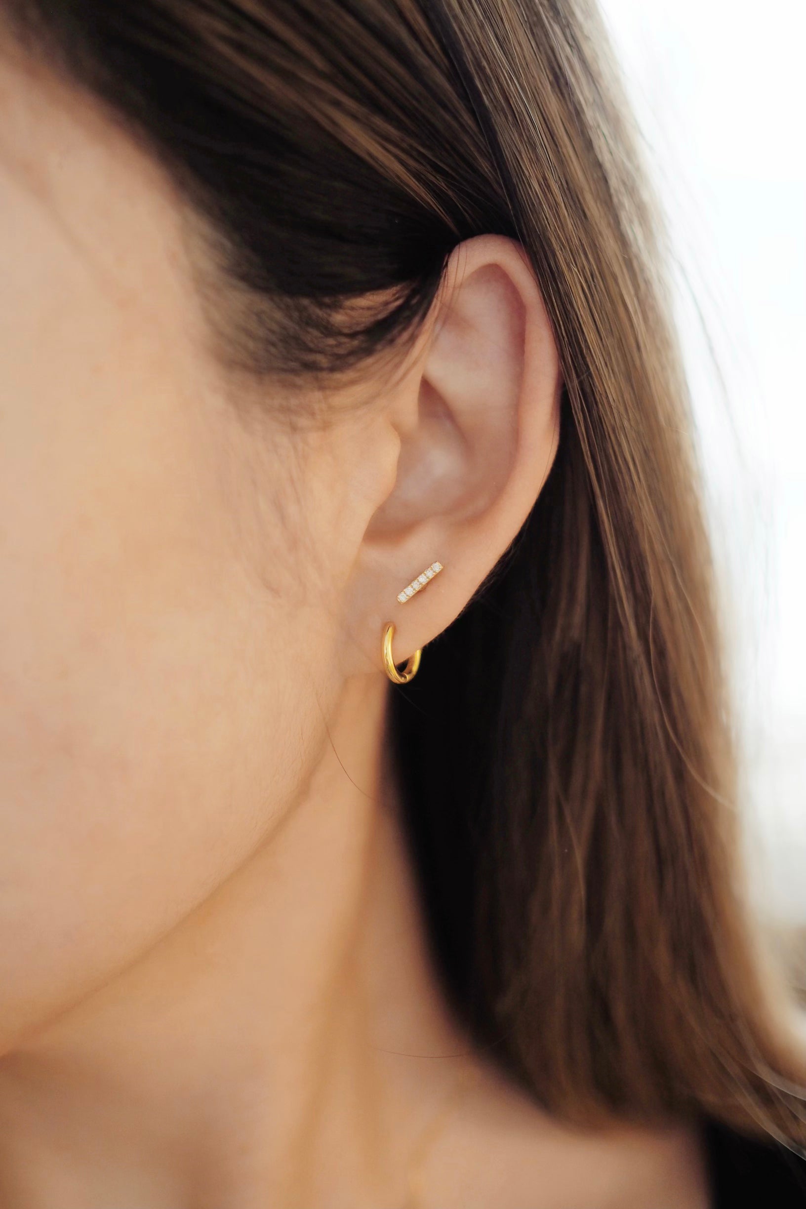 Solid Gold - Classic Hoops