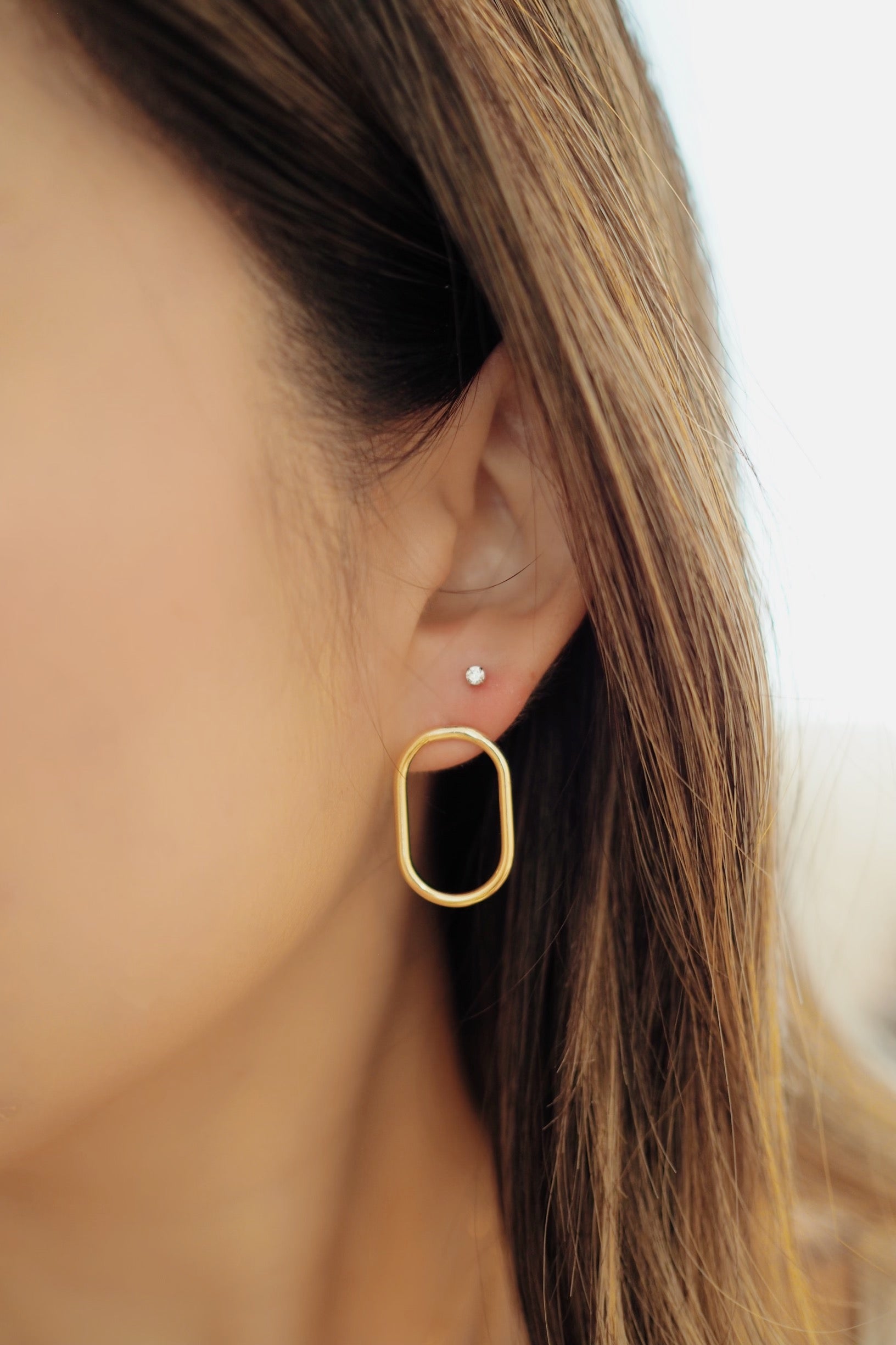 Solid Gold - katelyn studs