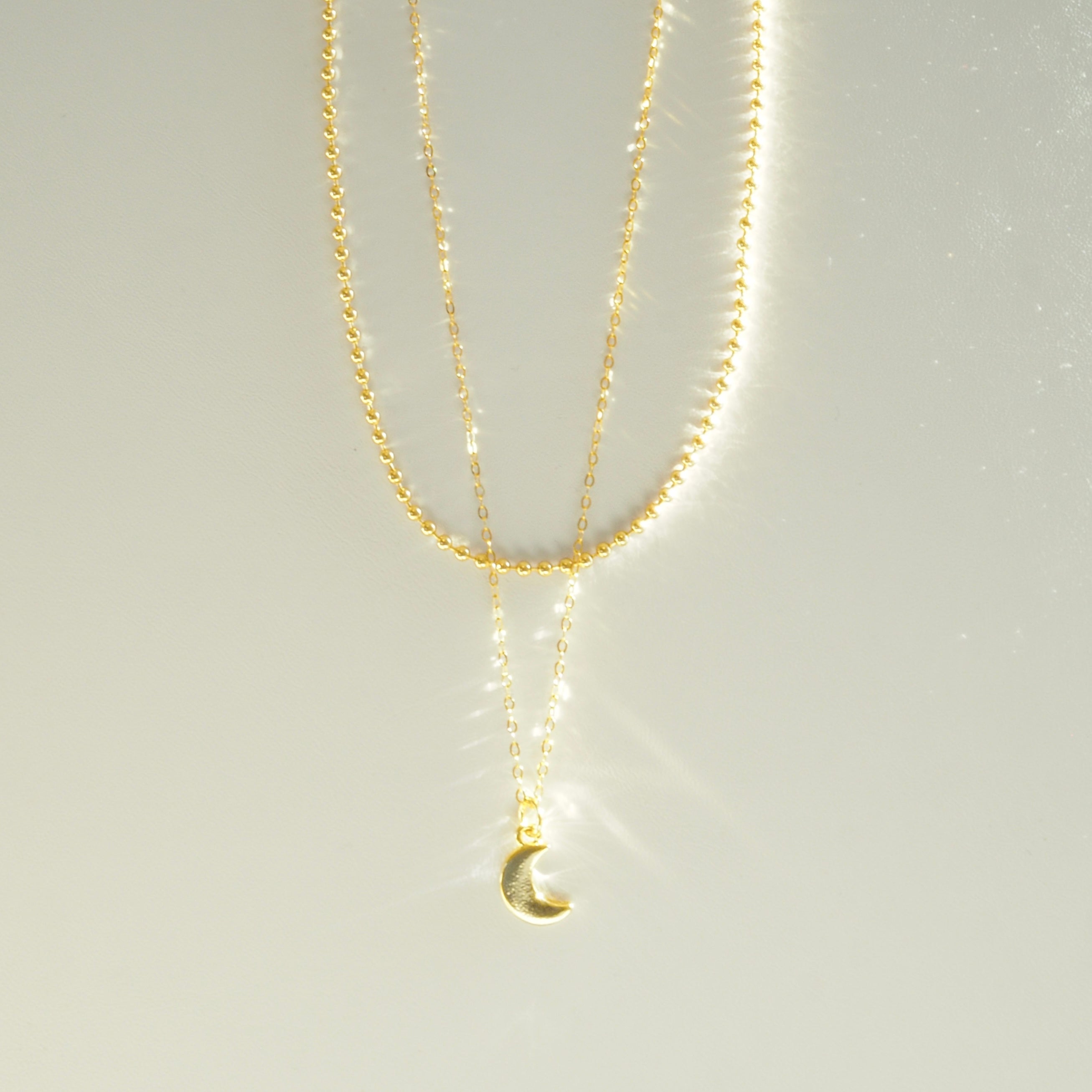 moon necklace